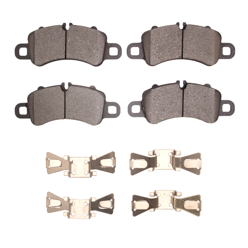 Porsche 718 Boxster Brake Pads - Front - R1 Concepts - R1 Ceramic Pads & Hardware Kit - `17-`23